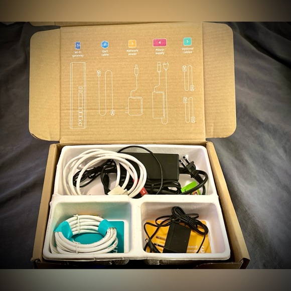 AT&T Ethernet BGW210 AT&T Fiber Router BGW210 Wireless Gateway Wi-Fi Modem - Picture 2 of 6